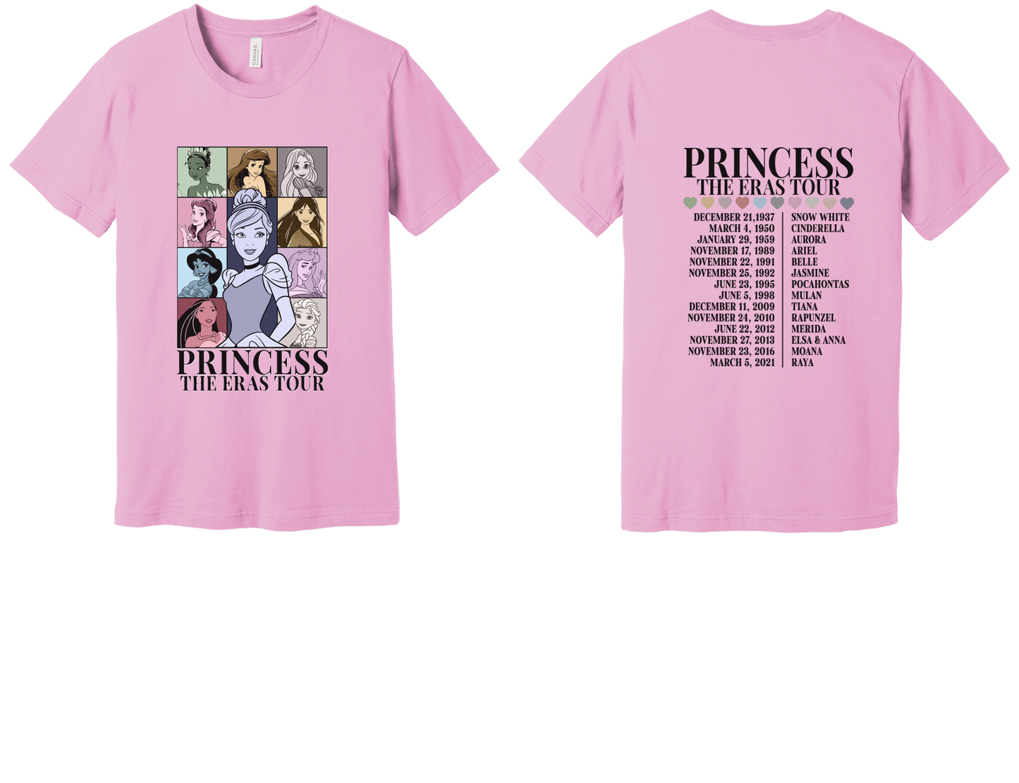 Princess The Eras Tour Shirt