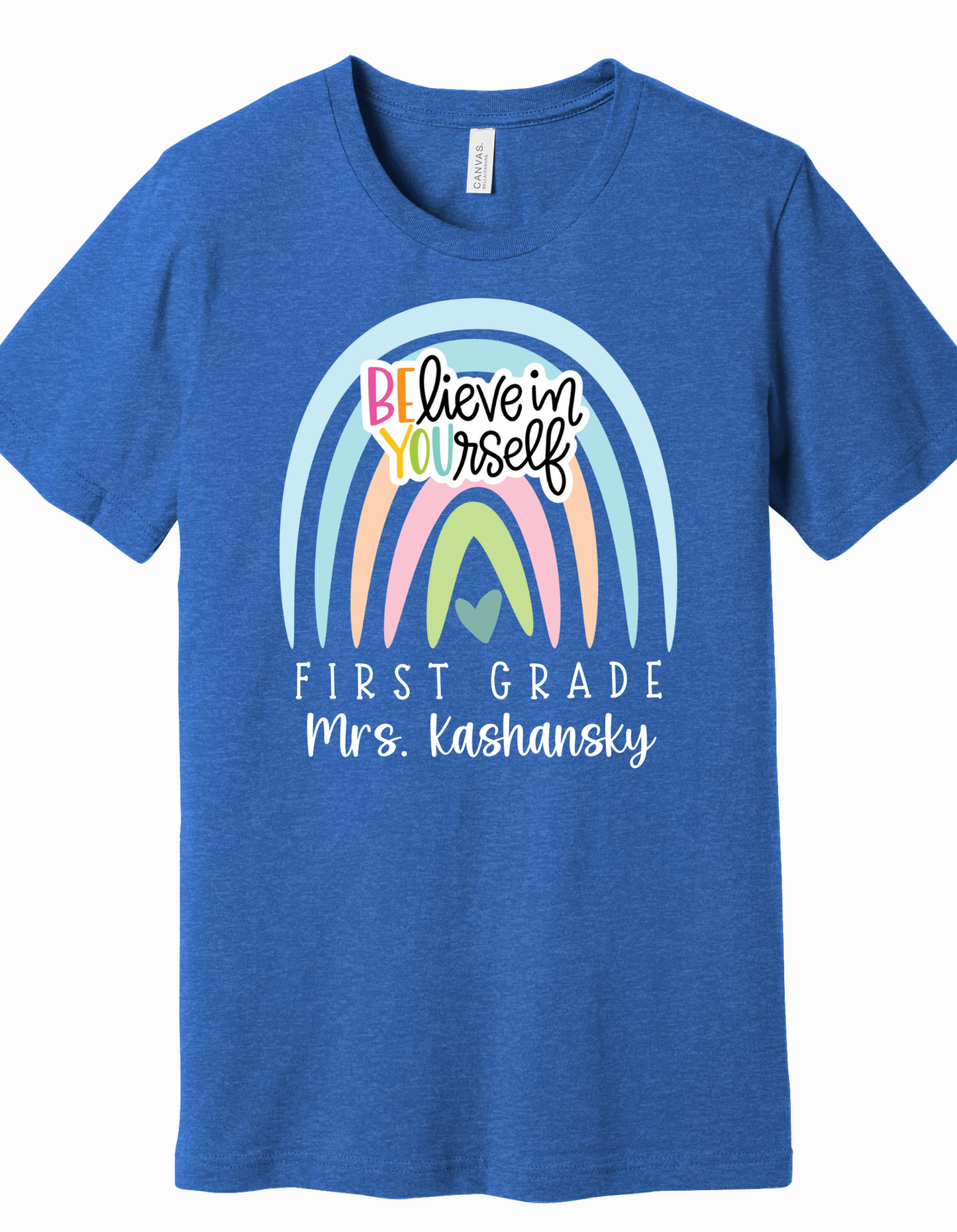 1st Grade Rainbow Shirt