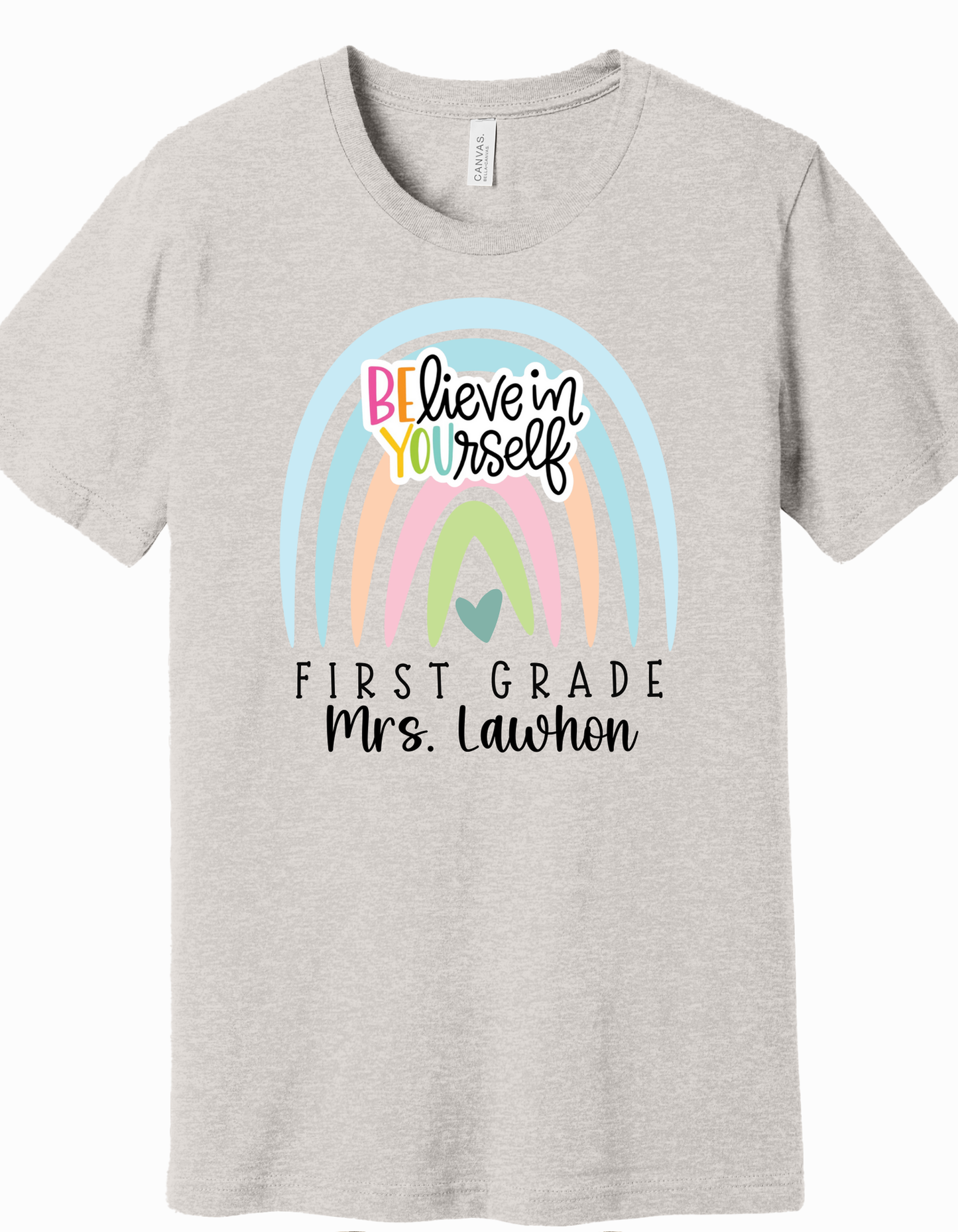 1st Grade Rainbow Shirt