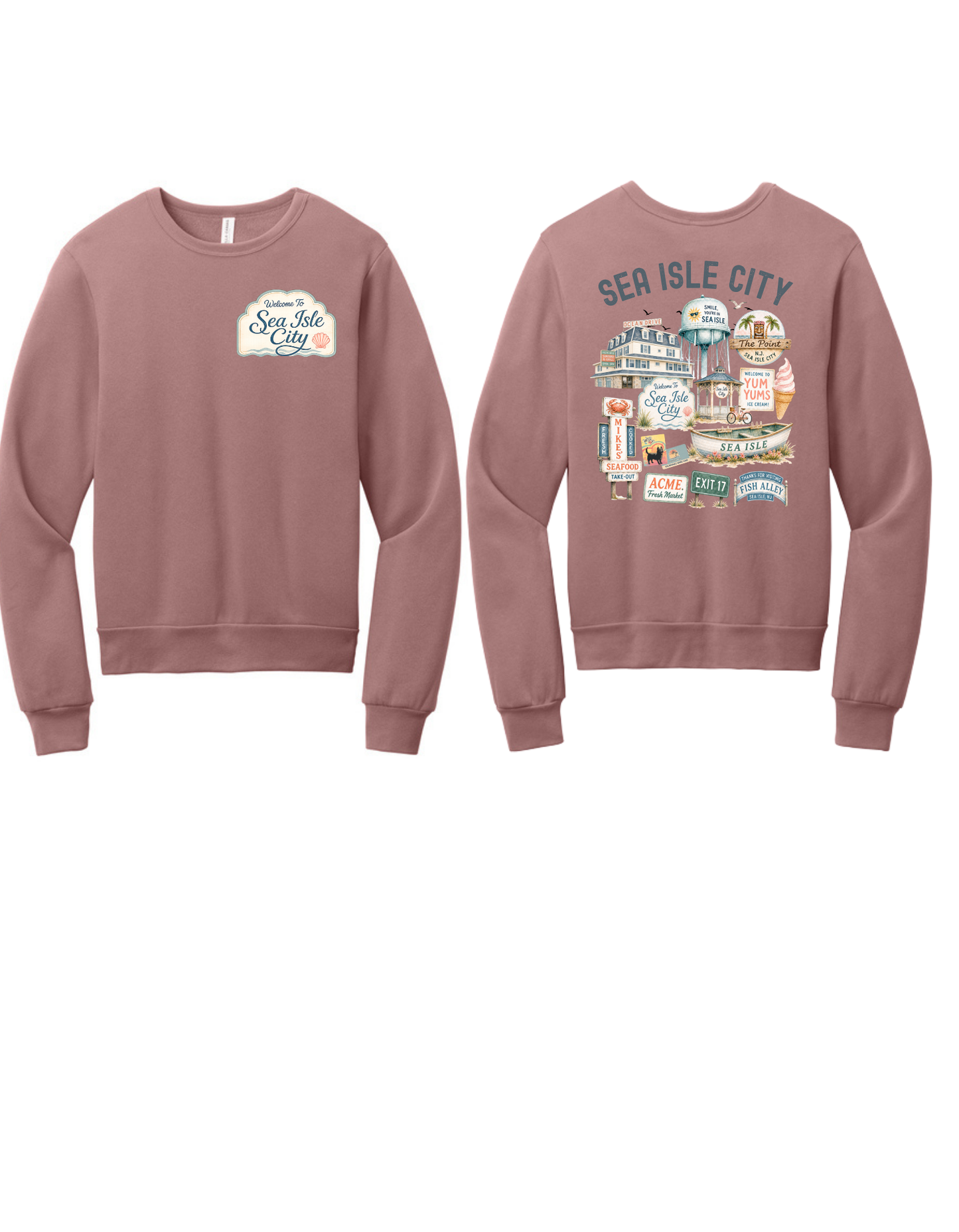 SIC Collage Crewneck