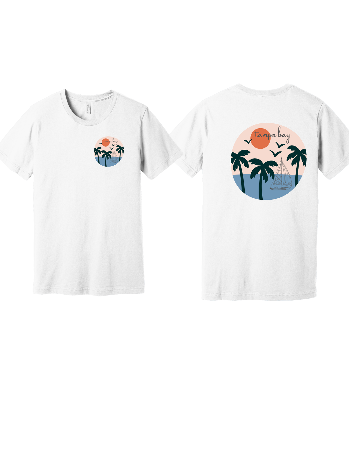 Tampa Bay Front and Back Shirt