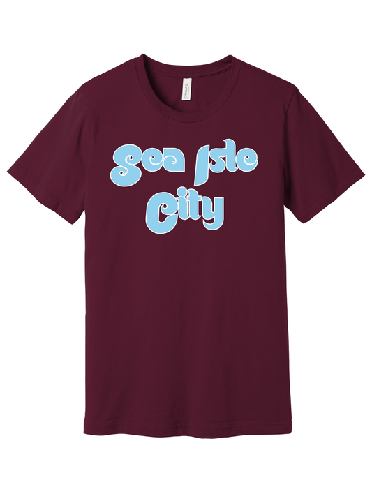 Sea Isle City Philly font Shirt