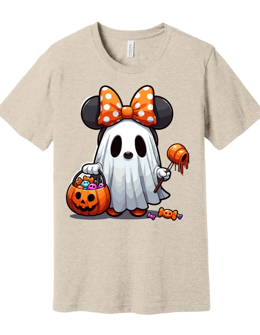Minnie Ghost & Pumpkin Shirt