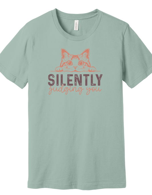 Silently Judging you Cat Shirt