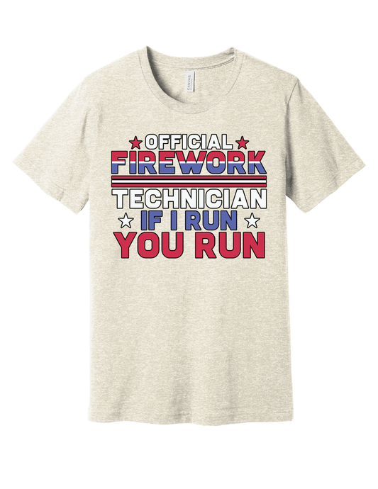 Official Firework Technician Shirt