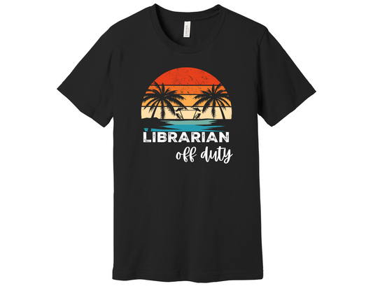 Librarian Sunset Shirt
