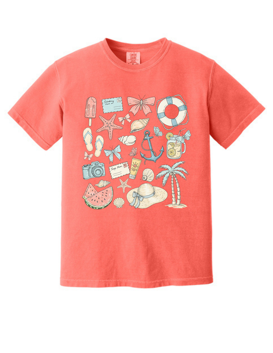 Coastal Collage Shirt