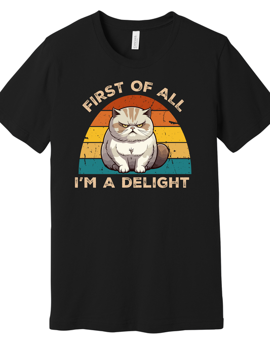 I'm a Delight Cat Shirt
