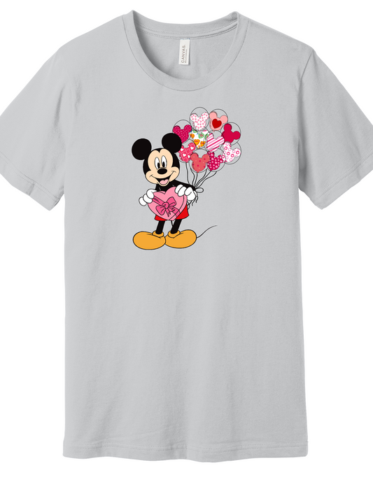 Couple Mickey Balloon Shirt