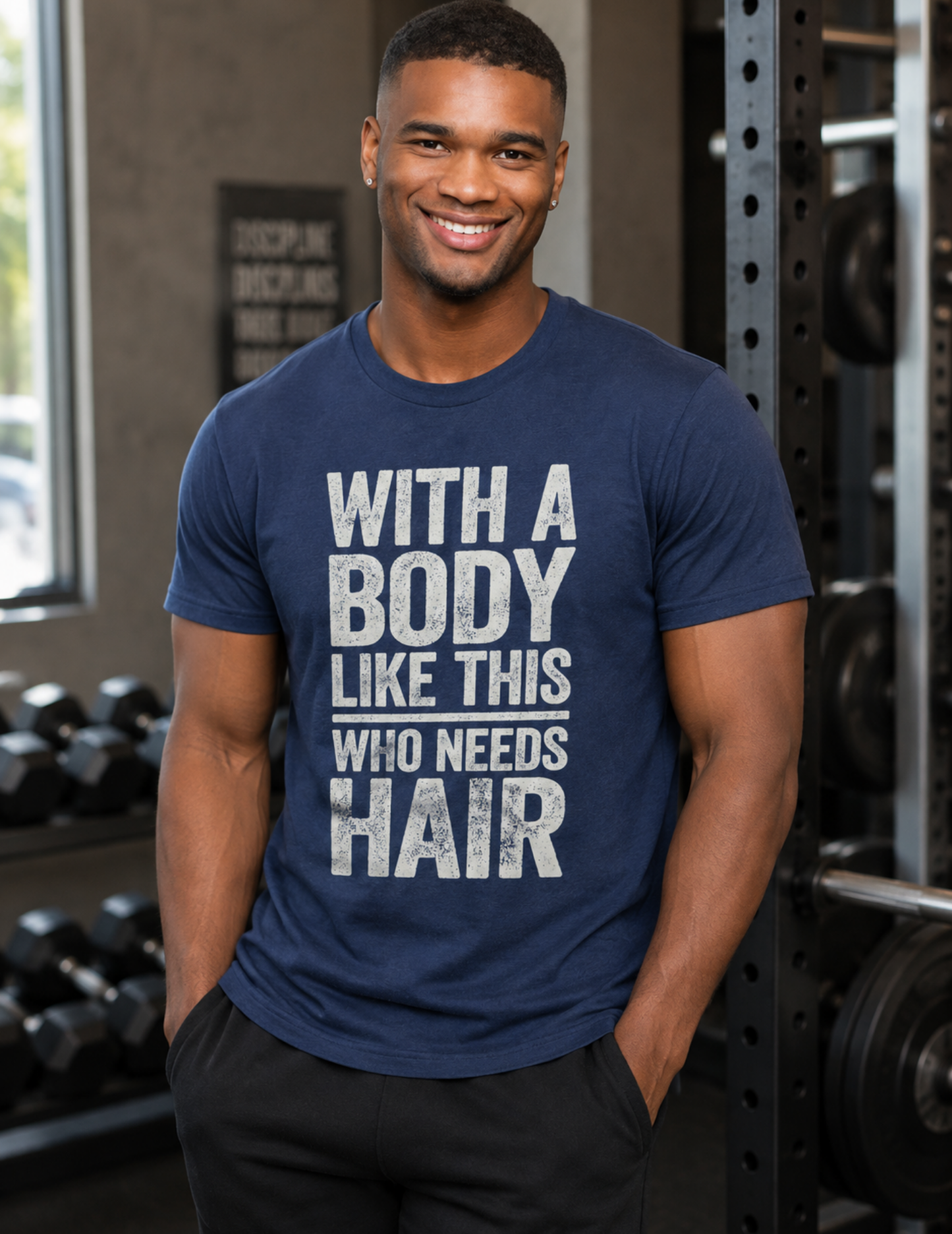 With a body like this who needs hair
