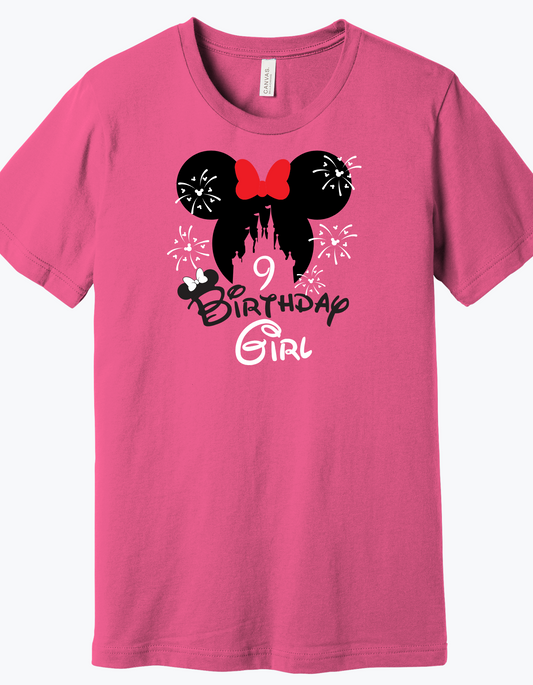 Birthday Girl Ears Shirt