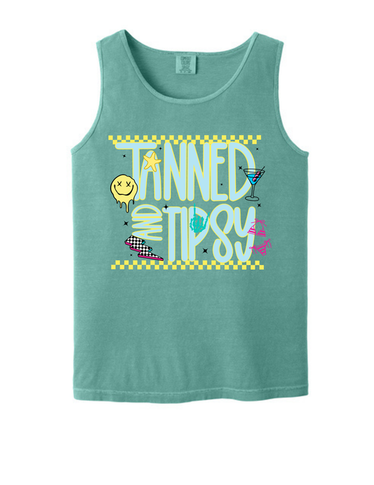Tanned & Tipsy Tank