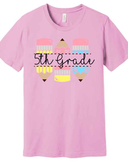 Pencil Grade Level Shirt