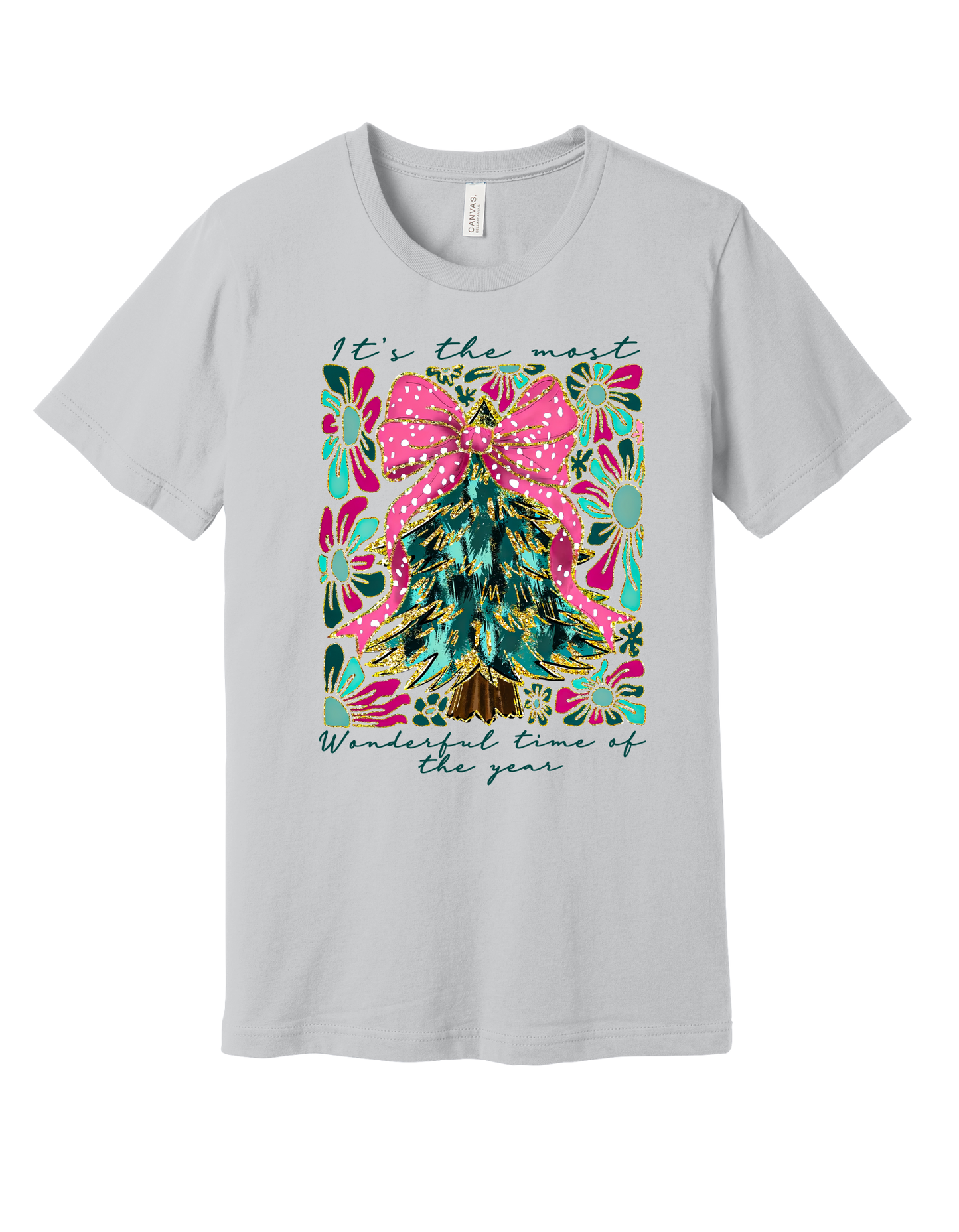 Christmas Tree Bow Shirt
