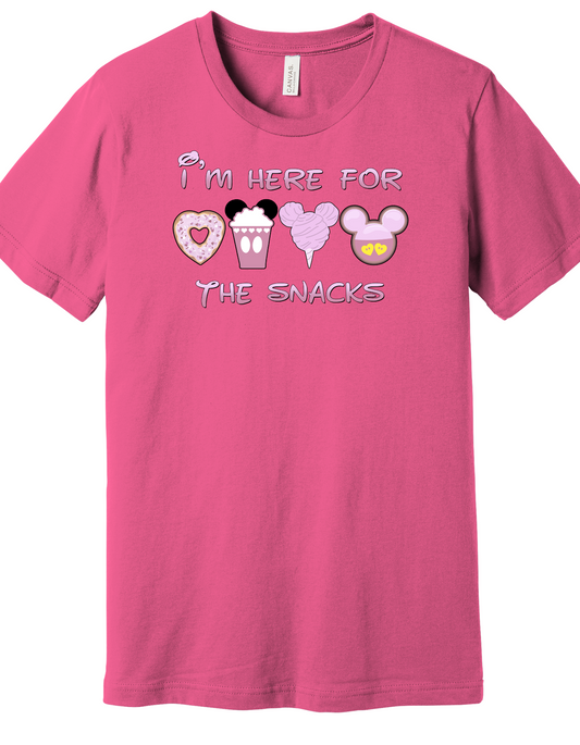 Here for the snacks Shirt