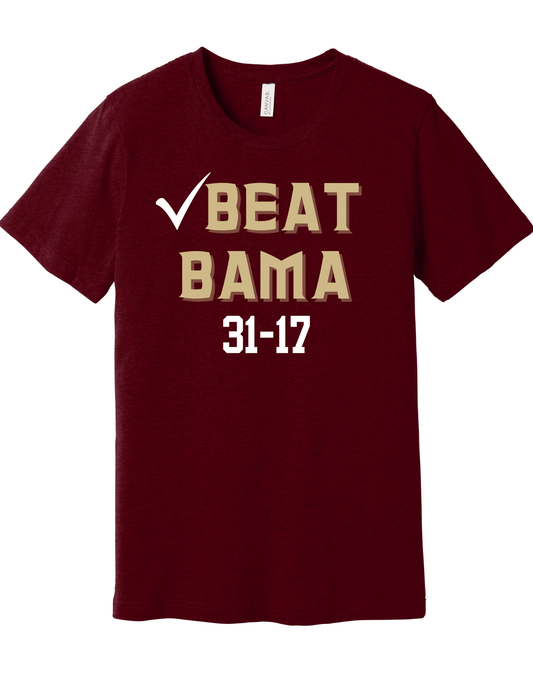 Beat Bama Score Shirt