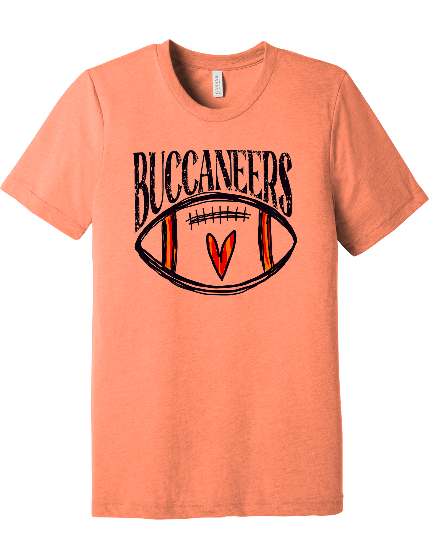 Buccaneers Heart Shirt