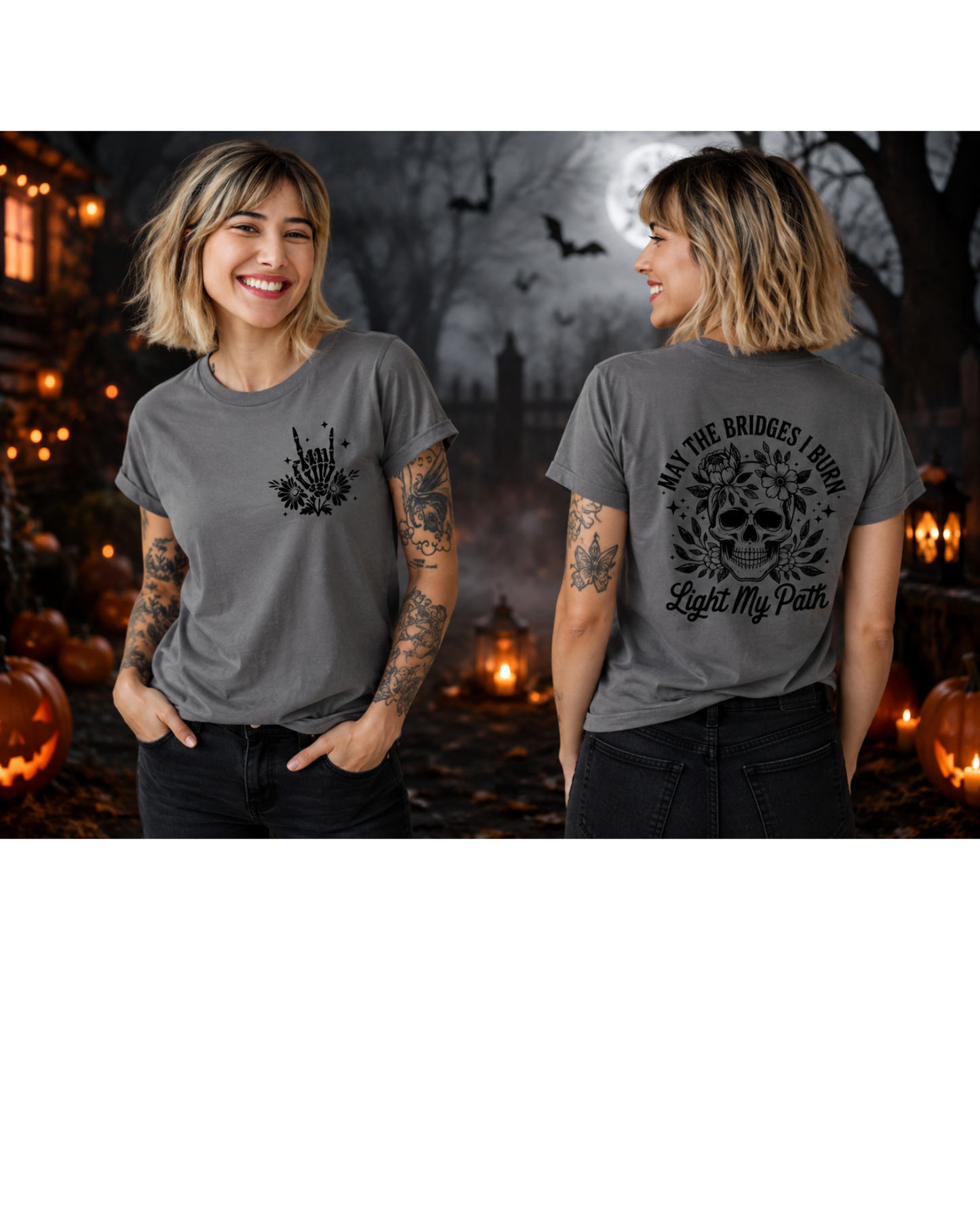 Floral Skeleton Shirt