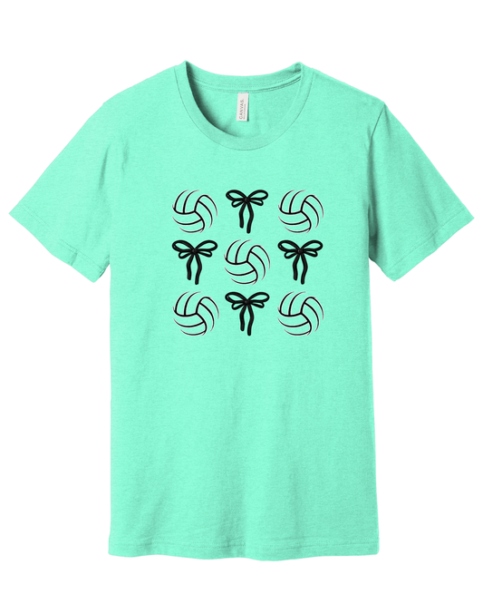 Volleyball and Bows Shirt