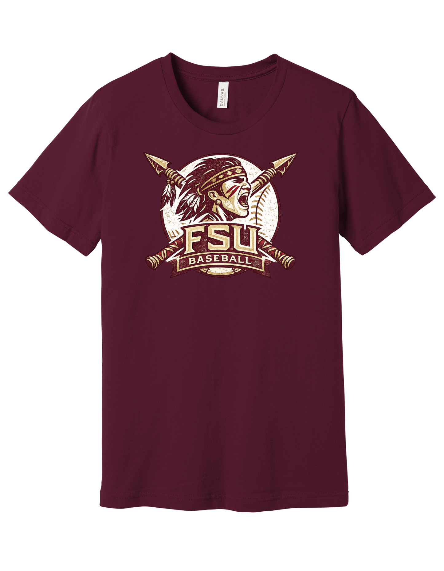 FSU Baseball Cross Bats Shirt