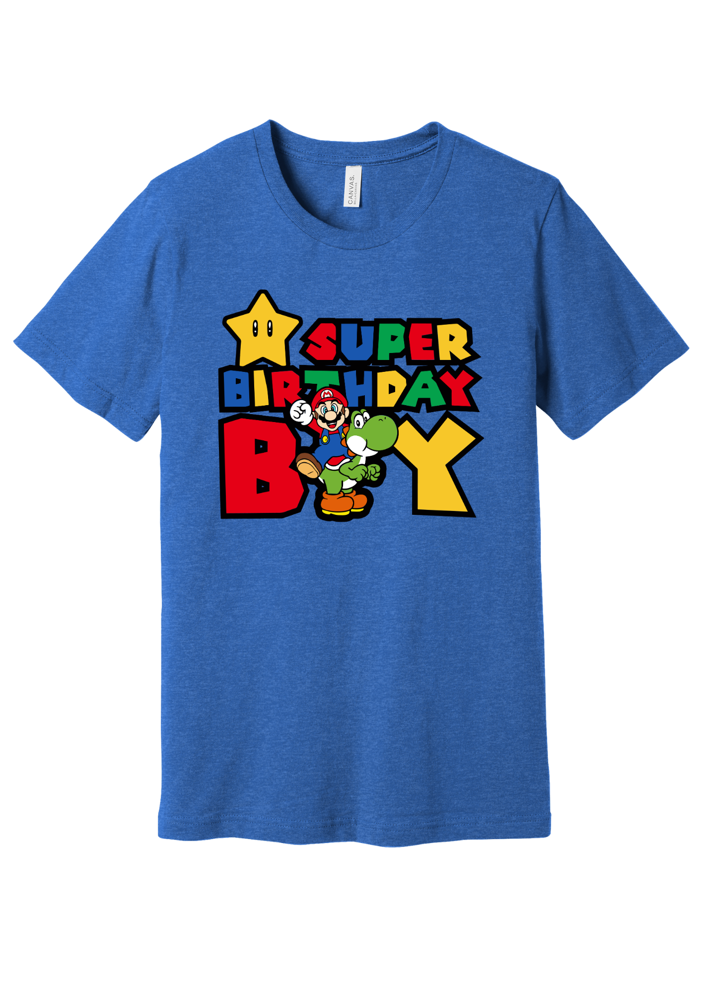 Birthday Boy Mario Shirt