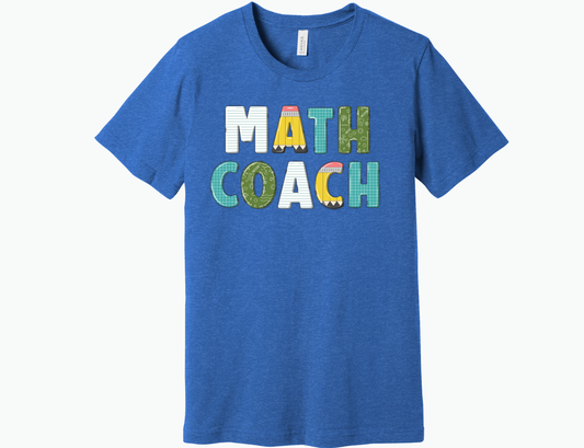 Math Coach Pencil Shirt
