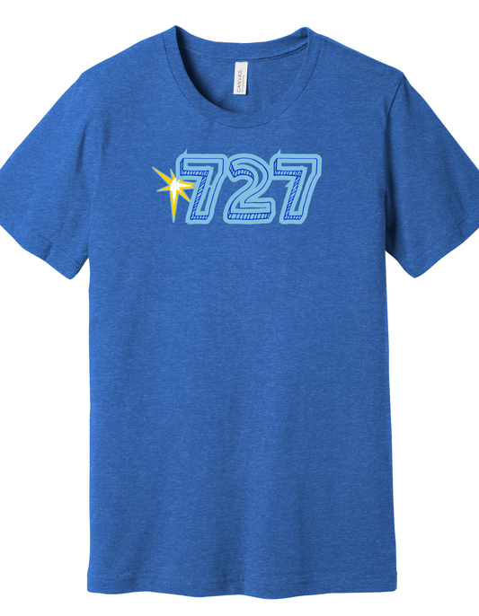 727 Rays Baseball Shirt
