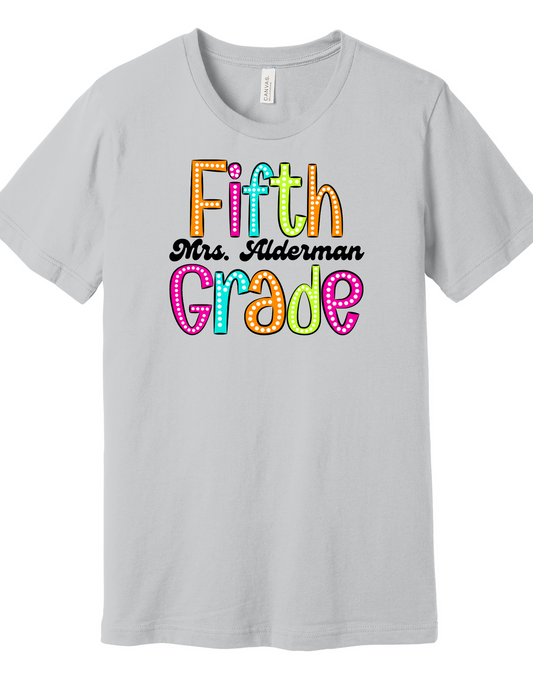 Neon Grade Level Shirt