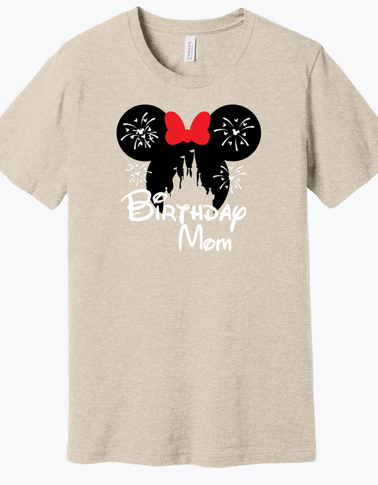 Birthday Mom Ears Shirt