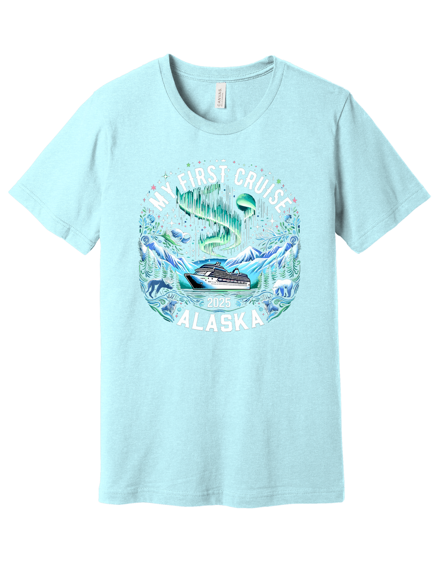Nothern Lights Alaska Cruise Shirt