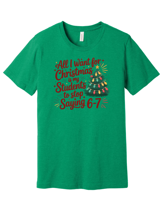 Teacher Christmas 6-7 Shirt