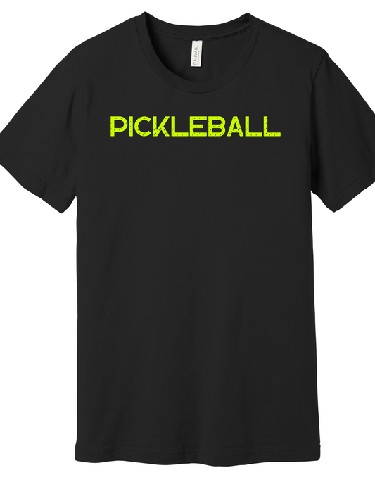 Pickleball Block Font Shirt