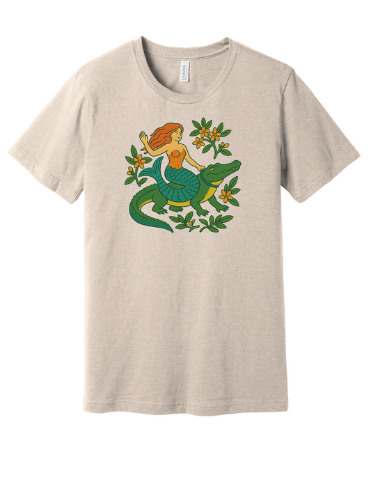 Mermaid & Gator Color Shirt