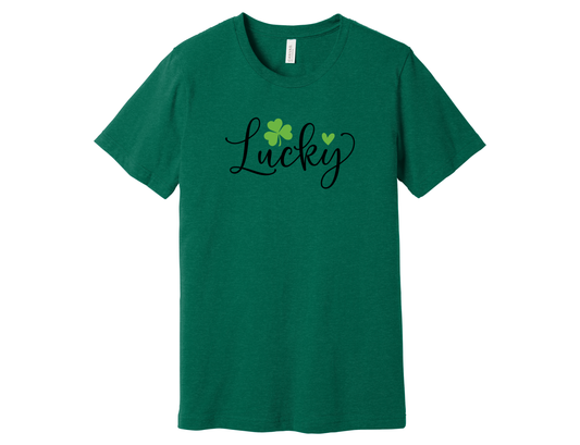Lucky Cursive Shirt