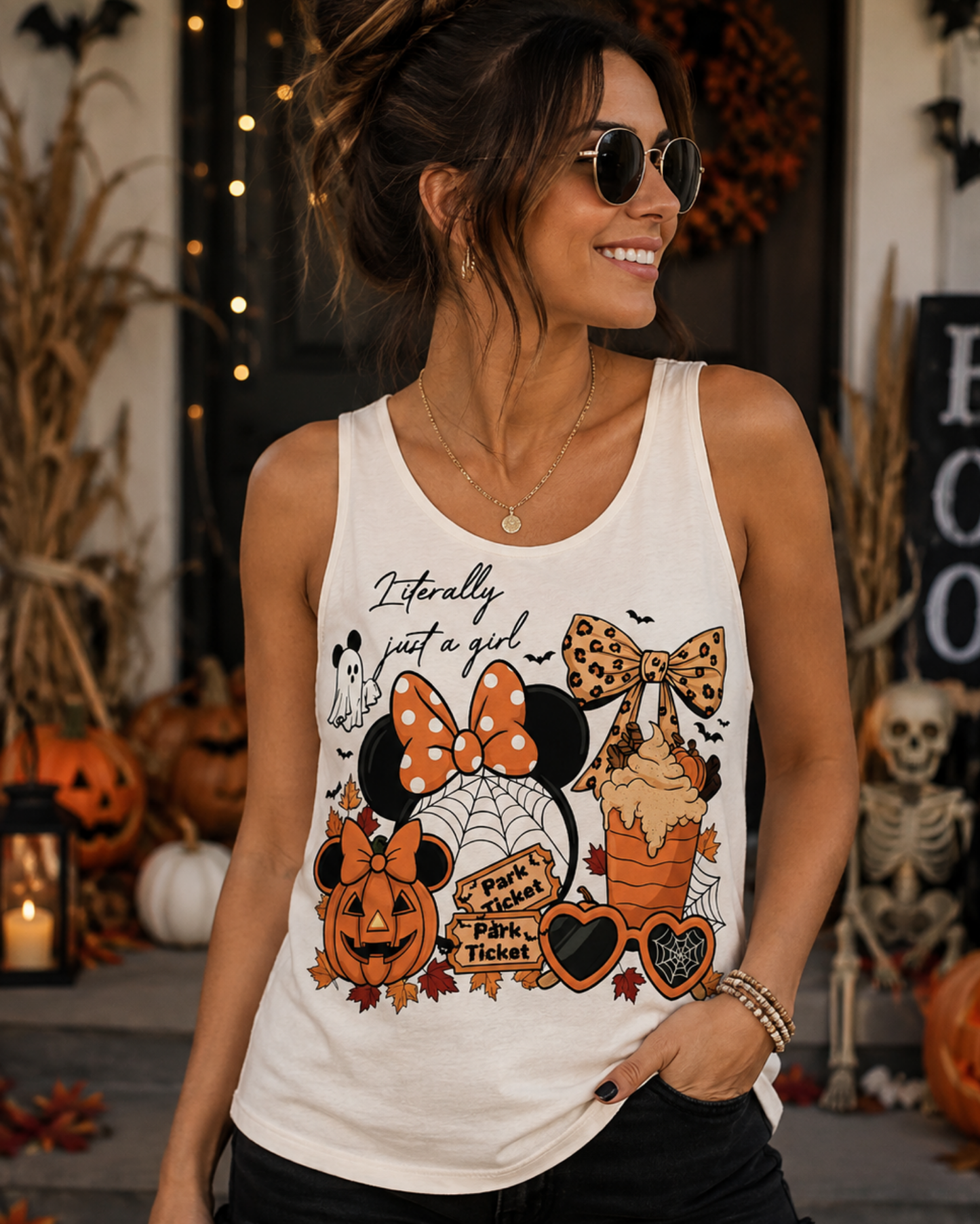 Disney Literally Just a Girl Tank