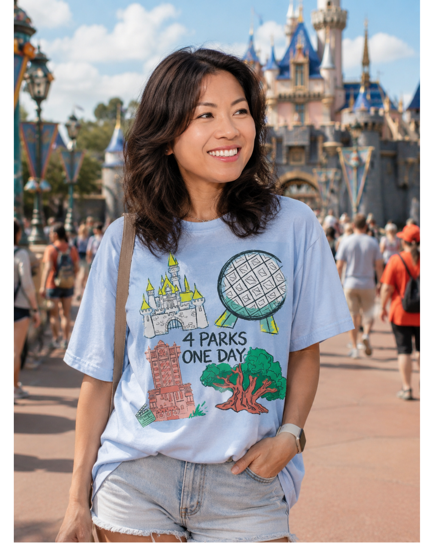 4 Park Disney Shirt