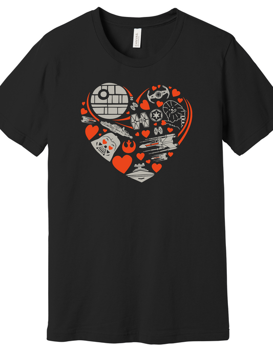 Star Wars Heart Shirt