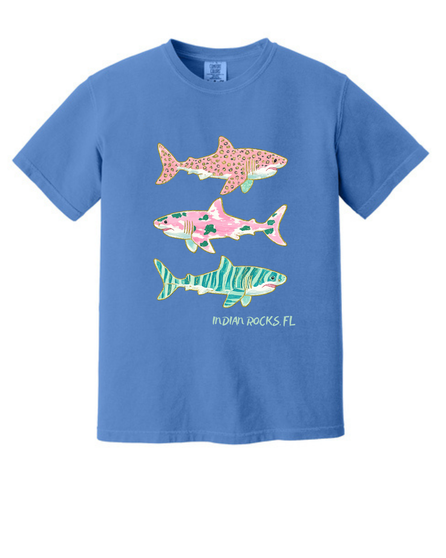 Indian Rocks Coastal Shark Shirt