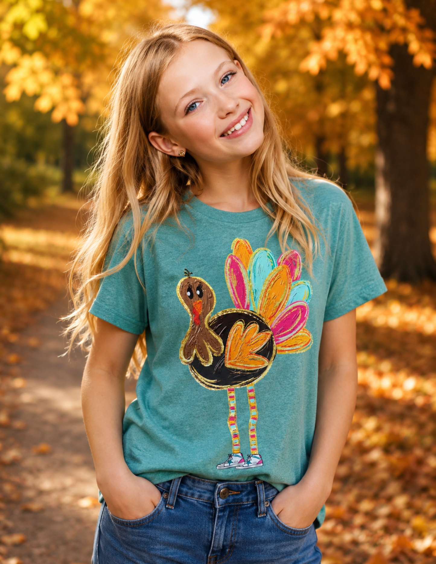 Colorful Turkey Shirt