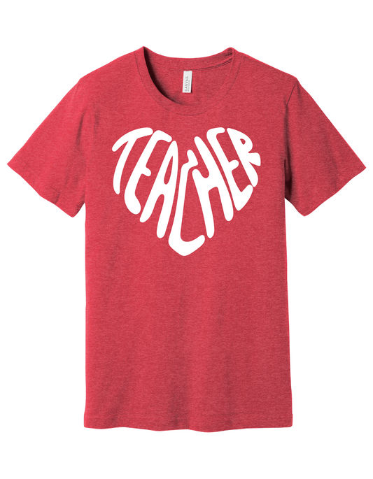 Teacher heart Shirt