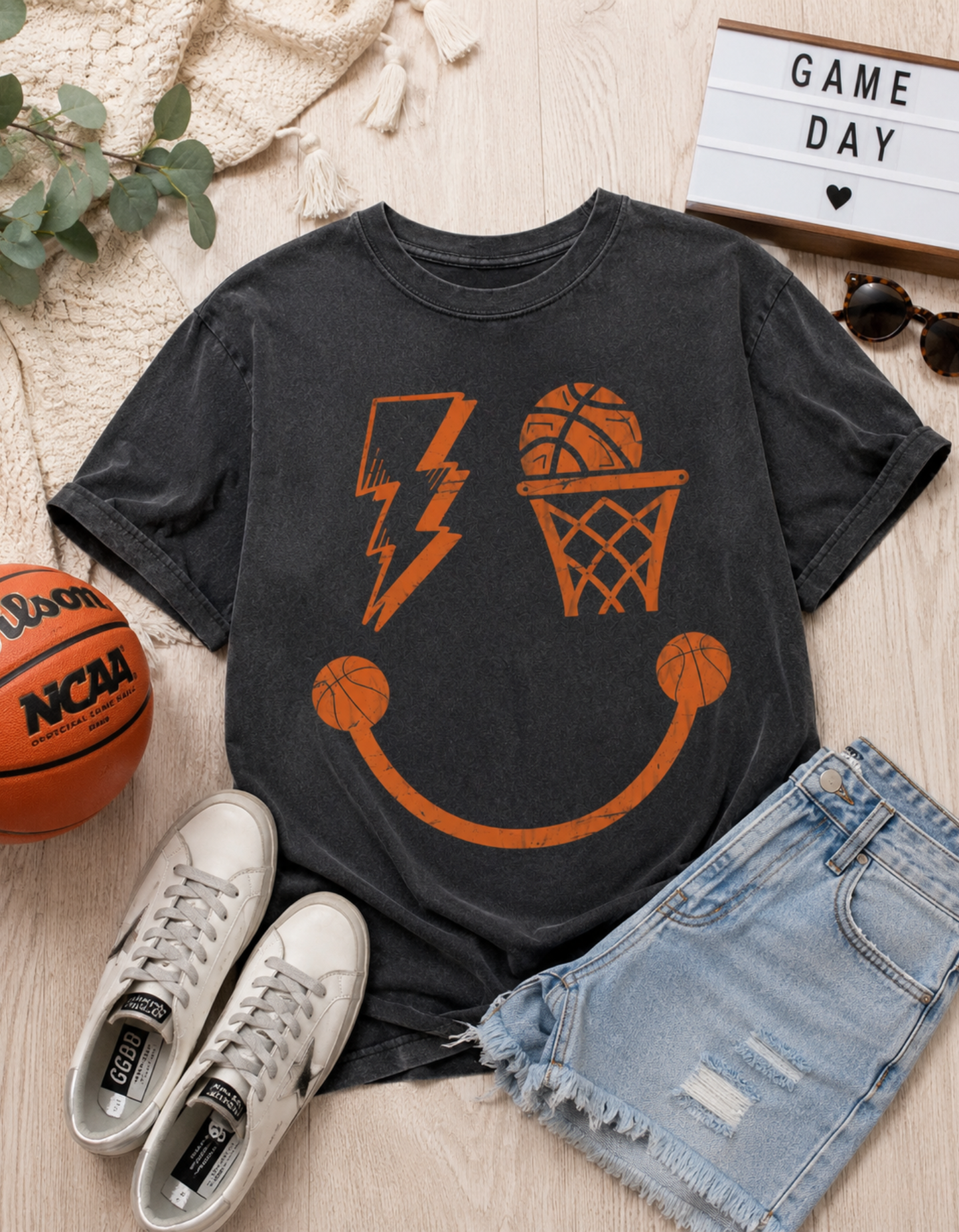 Basketball Smile Shirt