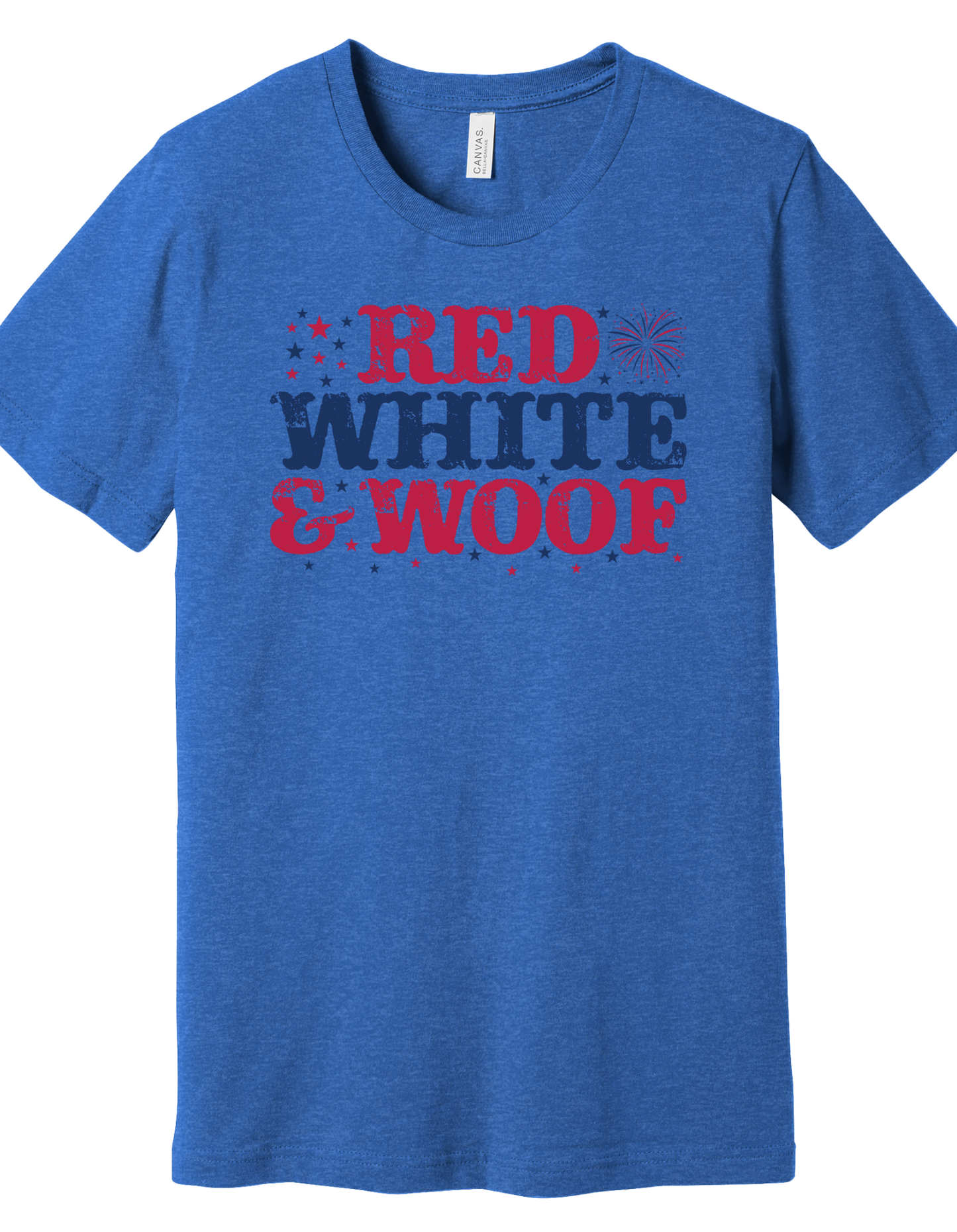 Red, White & Woof Shirt