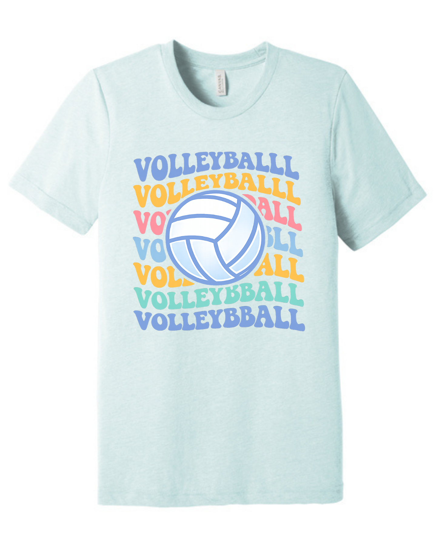 Volleyball soft colors Shirt