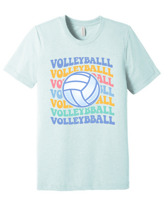 Volleyball soft colors Shirt