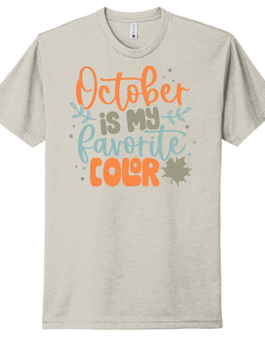 October Fall Shirt