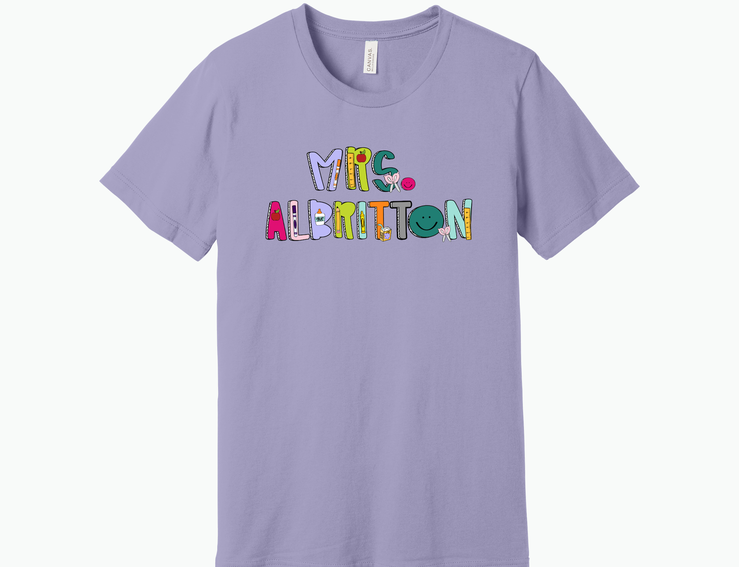 Teacher Name Shirt