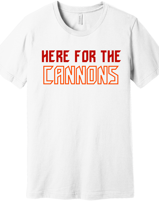 Here for the Cannons Shirt