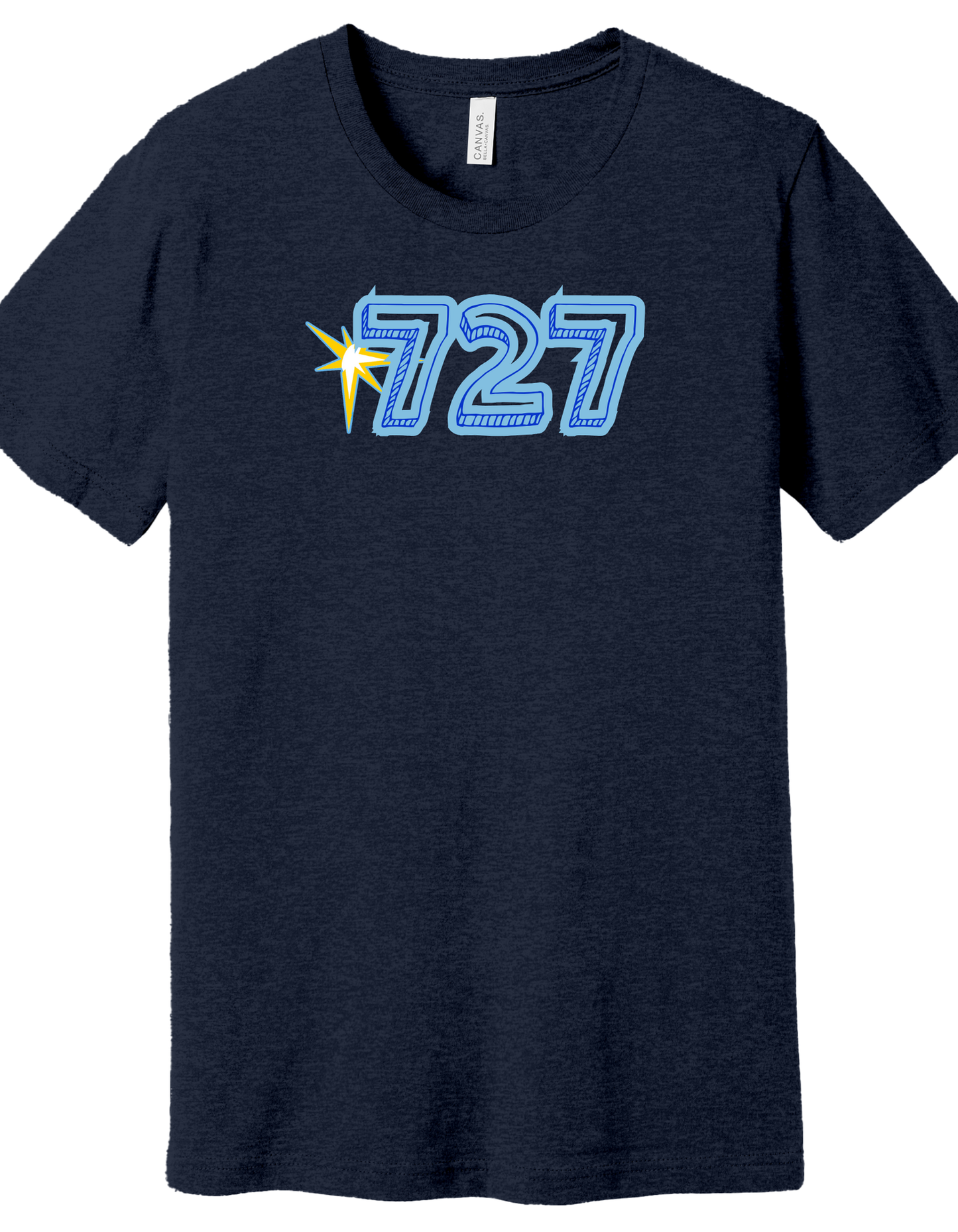 727 Rays Baseball Shirt