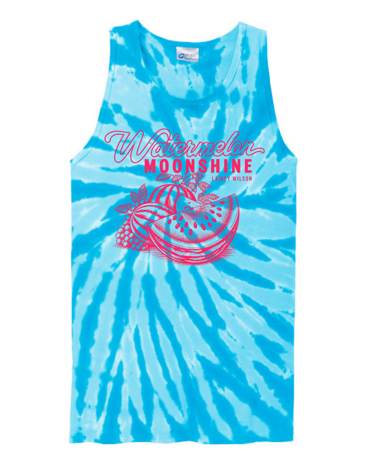 Tie Dye Watermelon Moonshine Tank