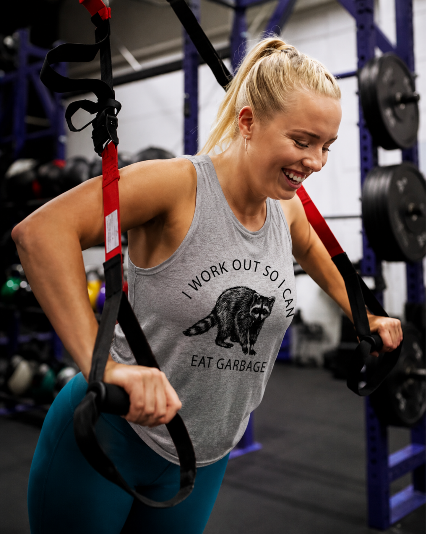 I workout so I can eat Garbage